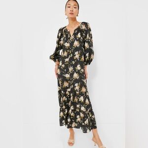 Tuckernuck Midnight Garden Lyles Maxi Dress